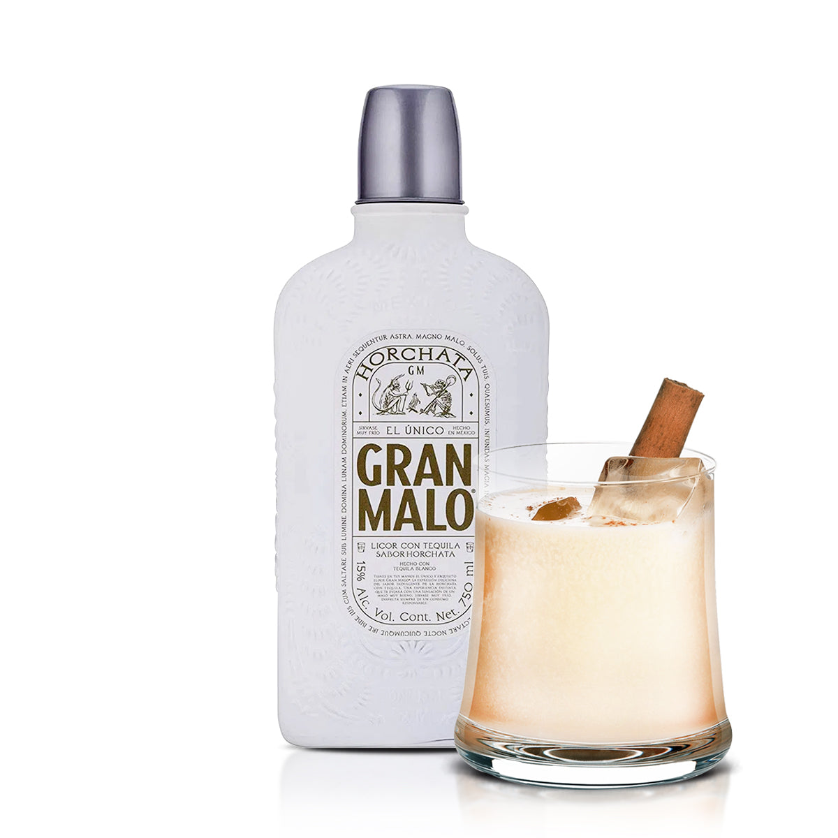 LICOR CON TEQUILA GRAN MALO HORCHATA 750 ML – Vinos la Favorita